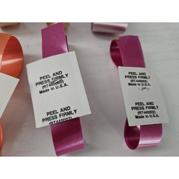 Ribbon Bows Craft Supplies Scrapbooking‎ Embellishments Gift Wrapping Multi - Picture 10 of 13